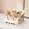 thumbnail image 1 of Elegante zapatero plegable para sala de estar, ideal para zapatillas de tacón alto, estante para zapatos más simple, organizador de zapatos que maximiza su espacio con estilo Akmoler, 1 of 6