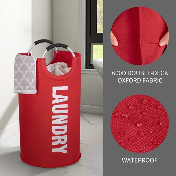 Cesta Grande Para La Colada, Bolsa De Lavandería Plegable Con