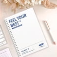 thumbnail image 4 of BIZHUA Minimalist Notebook White, Pure Cover Lined Notepad for Journaling, Minimalist Journal for Office Home, 4 of 6