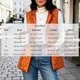 thumbnail image 3 of Cmfcve Women's Plus Size Quilted Vest Sleeveless Long Padded Jacket Open Front Fall Winter Casual Relaxed Fit Outerwear, 3 of 6