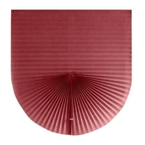 Curtain For Windows Polyester Fabric Panel Drapes,Cordless Pleated Window Shades Easy Install No Drill No Tools Multiple Color Options Light Filtering Blinds Size 23.6 Curtain