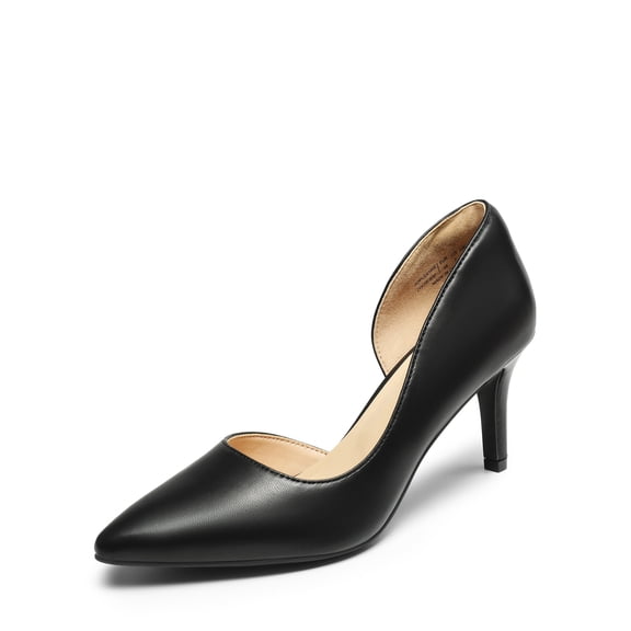 DREAM PAIRS Women's Dress High Heels Pumps Closed Pointed Toe Stiletto D'Orsay Shoes For Wedding Party