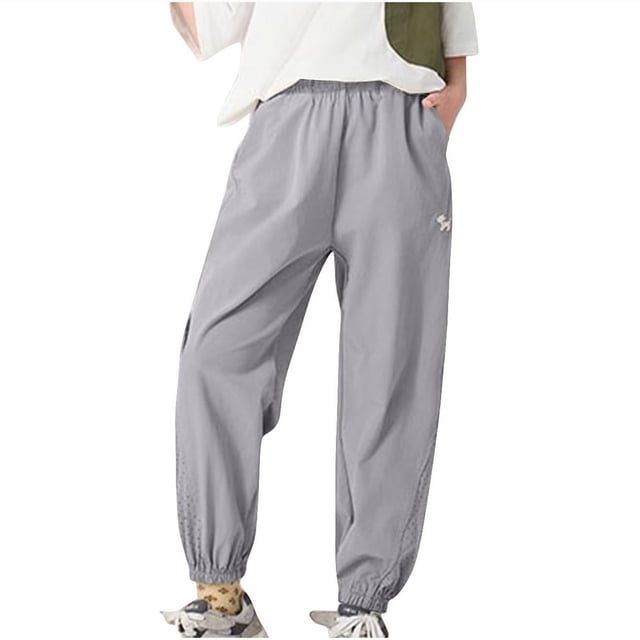 Odeerbi 3-13 Años Niños Cargo Pantalones Deportes Jogger Pantalones Casual Suelto Cómodo Pantalones de Trabajo Con Bolsillos