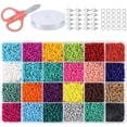 thumbnail image 2 of Acrílico De 2 Mm Diy De 24 Colores Para Hacer Joyas, Pulseras, Collares, Regalo Para Niños Vogacara HA017094-00, 2 of 5