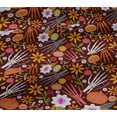 thumbnail image 4 of oneOone Polyester Spandex Navy Blue Fabric Skull Sewing Craft Projects Fabric Prints By Yard 56 Inch Wide, 4 of 4