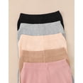 thumbnail image 4 of Infant Girls Clothes Baby Pants 5-Pack Leggings Toddler Casual Pants 6 9 12 18 24 Months 2T 3T Solid Color Pants Pink, 4 of 8