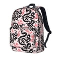 thumbnail image 2 of Goofa Black Snake Printed Backpack,Laptop Backpack,Durable Anti-Theft Travel Work Backpack,Water-resistant Backpack, 2 of 9