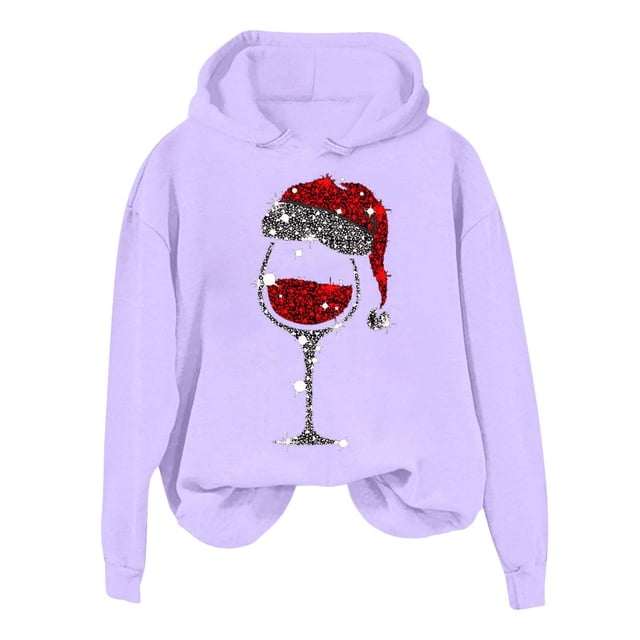 WEAIXIMIUNG Robe Sweat-Shirt Surdimensionnée Grande Taille 2025 Automne et Hiver Imprimé Sweat à Capuche pour Femmes