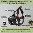 thumbnail image 4 of Dog Muzzle, Breathable Basket Muzzle Anti Biting Chewing For Dog, Dog Adjustable Silicone Soft Training Muzzle, 4 of 5