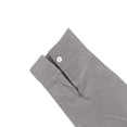 thumbnail image 5 of Linen 2 Piece Sets for Men Button Down Long Sleeve Shirts with pocket Casual Loose Fit Trousers Summer Beach Daily Wear Outfits Clothing Sets for Men Gray 3XL, 5 of 6