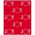 thumbnail image 2 of SAFAVIEH Joy To The World Throw Red / White, 2 of 6