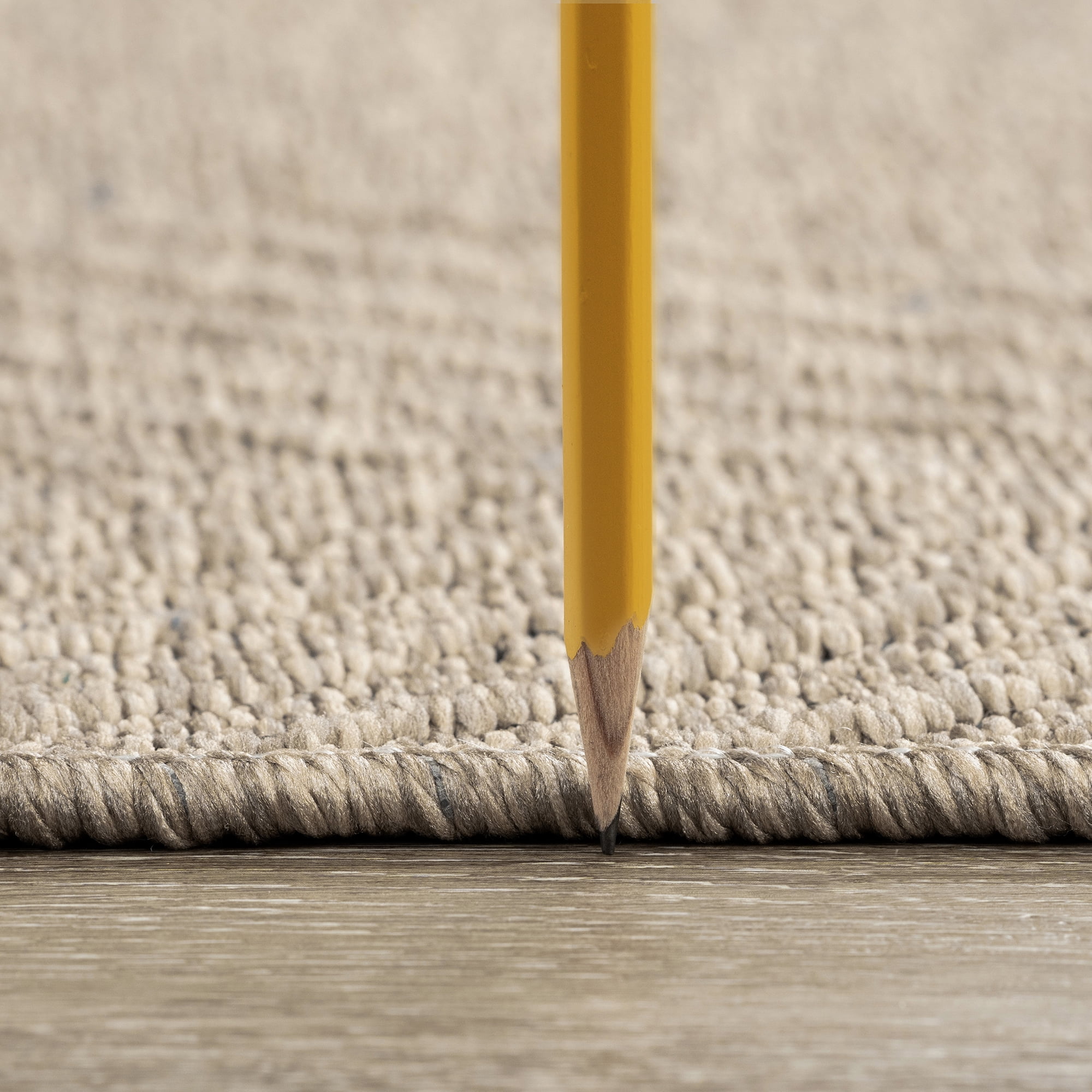 Alma Transitional 2' x 3' Brown and Coffee, Machine Washable Polyester & Cotton Indoor Area Rug