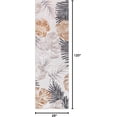 thumbnail image 2 of Neatifyes Runner Outdoor Rugs Oriental Retro Traditional Floral Medallion Area Rug 2x10 Non-Shedding Stain Resistant Indoor Carpet for Bathroom Hallway Kitchen Office (2 x 10 / Yellow), 2 of 10