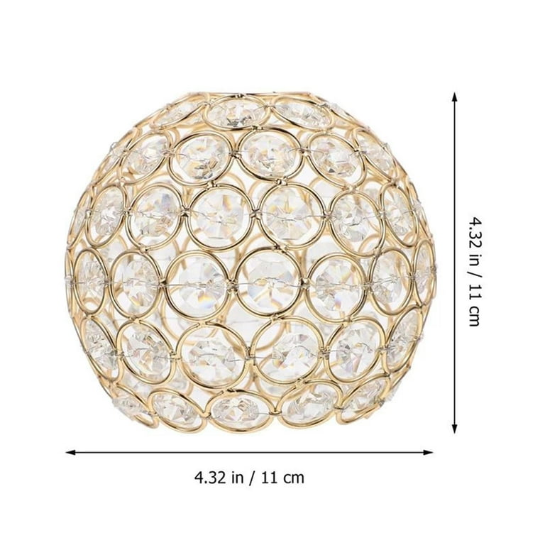 Crystal deals lamp shade