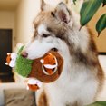 thumbnail image 4 of Shisuyan Plush Dog Toy Orange 4Pcs 12x12x17cm, 4 of 8