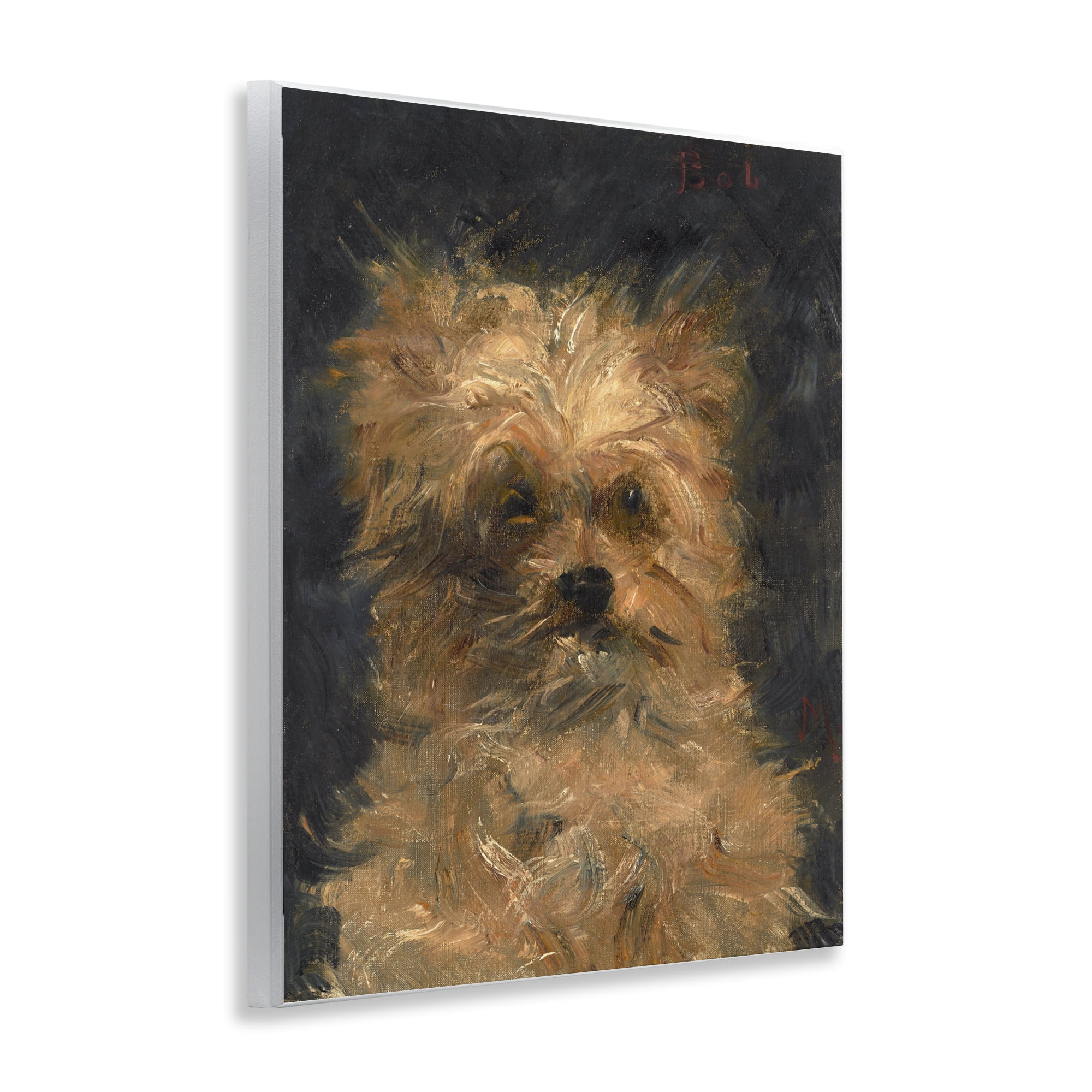 Stupell Industries Edouard Manet Dog Portrait Wall Plaque Art, design by Lil' Rue