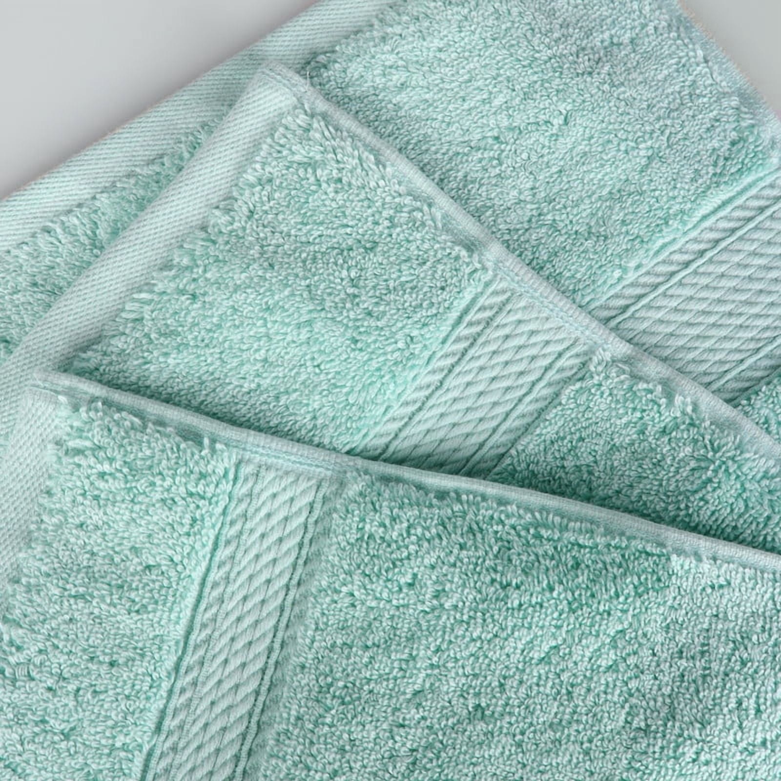 Superior 800 GSM Egyptian Cotton 3-Piece Towel Set, Soft Ultra Absorbent Towels, White
