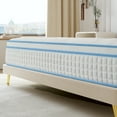 thumbnail image 6 of King Size Mattress, Telino 12" King Hybrid Mattress, Gel Memory Foam Individually Pocket Innerspring Mattress, 6 of 7