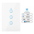thumbnail image 5 of Waterproof And Timekeeping Us Standard Smart Life 1/2/3 Gang Wifi Smart Touch Light Switch For Alexa Google Ifttt, 5 of 14