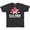 Vintage Black, variant on Inktastic Red Friday Remembering Everyone Deployed with Red American Flag T-Shirt