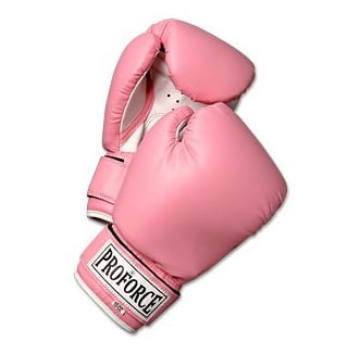 10oz Pink Boxing Gloves 