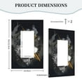 thumbnail image 5 of ZICANCN Outlet Covers Wall Plate, Wolf Animal Wildlife Light Switch Cover Decorative, Duplex Toggle Combo 1-Gang, 5 of 9