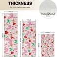 thumbnail image 4 of Pink Mushroom Cartoon Light Pattern Kitchen Rugs Sets Of 3,Kitchen Runner Rugs Non Skid Washable,Decorative Kitchen Floor Mats for Kitchen,Sink,Laundry,17"x30"+ 17"x47" + 17"x59", 4 of 6
