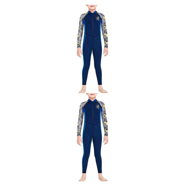 Traje de neopreno Toystoory Trajes de buceo de secado rápido para niños Mangas largas y pantalones Mono de cuerpo completo