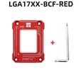 thumbnail image 1 of Intel 12Th 13 Th CPU Bending Corrector Frame Protector LGA1700/1800 Buckle Fix Substitute CNC Aluminum Red, 1 of 6