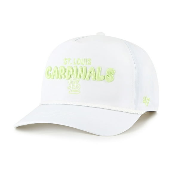 Women's-'47 White St. Louis Cardinals Bright Side Adjustable Hitch Hat