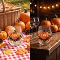 thumbnail image 6 of Halloween Wine Glasses, Pumpkin Ghosts Stemless Wine Glasses, Transparent Glass Cup, Cute and Spooky Halloween Glass Cup for Fall Home Decor, 6 of 7