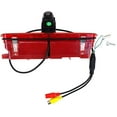 thumbnail image 4 of Compatible avec Feu de Freinage Automobile Caméra Inversée Compatible avec Fiat Doblo Opel Combo 2011-2018 Caméra de Rétroviseur de Stationnement avec Rétroviseur de 7 Pouces (7 Pouces Rétroviseur), 4 of 4