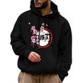 thumbnail image 2 of Sudadera Para Hombre De Demon Slayer Nezuko Larga Oversize, 2 of 6
