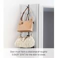 thumbnail image 6 of Yamazaki USA Inc. Yamazaki Home Smart Over-The-Door Rack Black, 6 of 7