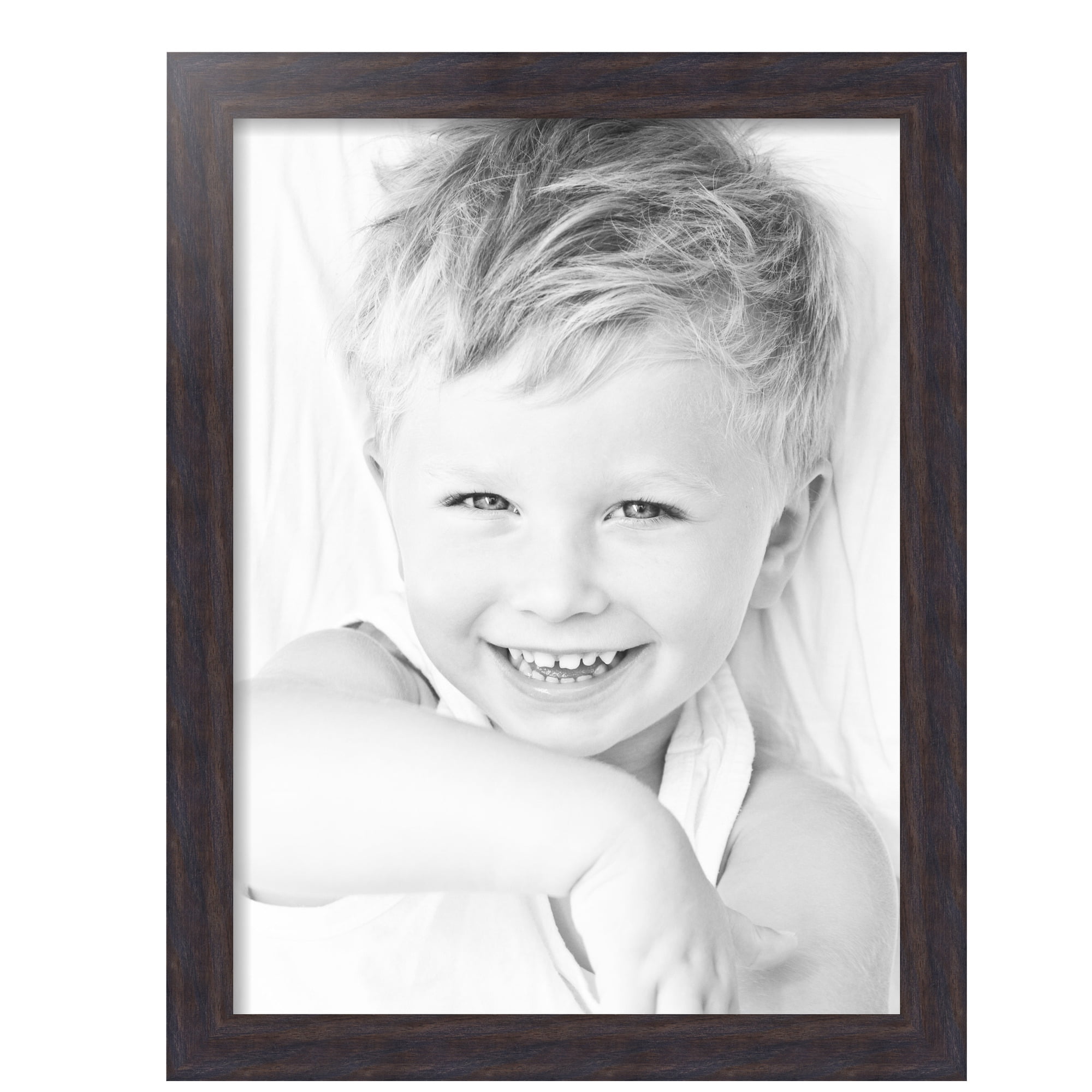 ArtToFrames 18" x 24" Black Picture Frame, 18x24 inch Black Wood Poster Frame (WOM-4288), 4 Pack