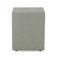 thumbnail image 4 of Support de Réservoir de Propane en Béton Léger le Plus Récent, Table d'Appoint Moderne en MGO, Accessoire de Foyer Extérieur Carré Gris de 16,25 Po, 4 of 9