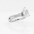 thumbnail image 2 of Ariana Jewel Elegant 1.6 Ct Pear Cut Lab Created Diamond Ring - Rising Split Shank Engagement Design Ring - 14K White Gold Plated Ring for Her - Perfect for Women’s Bridal Jewelry and Everyday Wear, 2 of 2