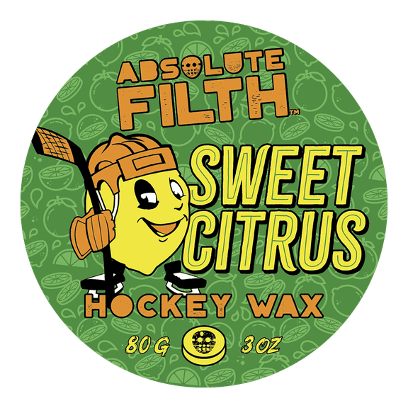 Absolute Filth - Sweet Citrus Hockey Wax - Premium Hockey Stick Wax for Maximum Grip & Protection