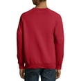 thumbnail image 4 of Hanes Men's and Big Men's Nano Premium Soft Lightweight Fleece Sweatshirt, Up to Size 3XL, 4 of 5