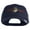 Navy, variant on Devil Dog Embroidered Solid Cotton Twill Mesh Prostyle Cap - Black OSFM