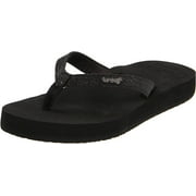 Reef Women’s Sandals, Star Cushion, Black, 8