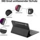 thumbnail image 4 of 2025 Lenovo Tab P12 12.7 Inch Keyboard Case with Touchpad, Black SchwarzTouchpad, 4 of 5