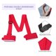 thumbnail image 4 of Nylon Skiing Bags Adjustable Skiing Pole Shoulder Hand Carrier Lash Handle Straps Porter Hook Loop Protecting For Ski Snowboard, 4 of 5