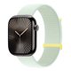thumbnail image 3 of Correa de nailon para Apple Watch Ultra/2 10 9 8 7 6 5 4 3 SE/2 Pulsera deportiva Loop Iwatch 49mm 46mm 45mm 44mm 42mm 41mm 40mm Correa, 3 of 5