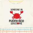 thumbnail image 4 of Inktastic Someone in Puerto Rico Loves Me Girls Baby Dress, 4 of 5