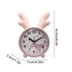 thumbnail image 3 of Reloj despertador compacto de plástico con pantalla de hora clara y suave tono de alarma: ideal para usar en el dormitorio, el estudio o el escritorio sin distracciones digitales., 3 of 6
