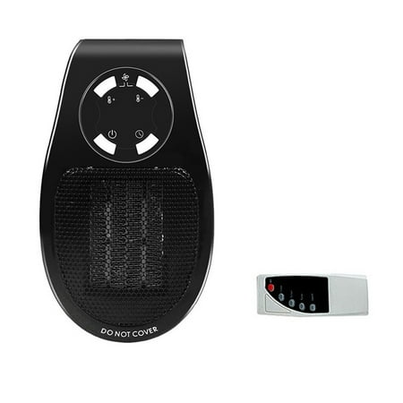 

Portable Heater With LED Display Wall Outlet Electric Space Heater With Adjustable Thermostat and Timer US Plug