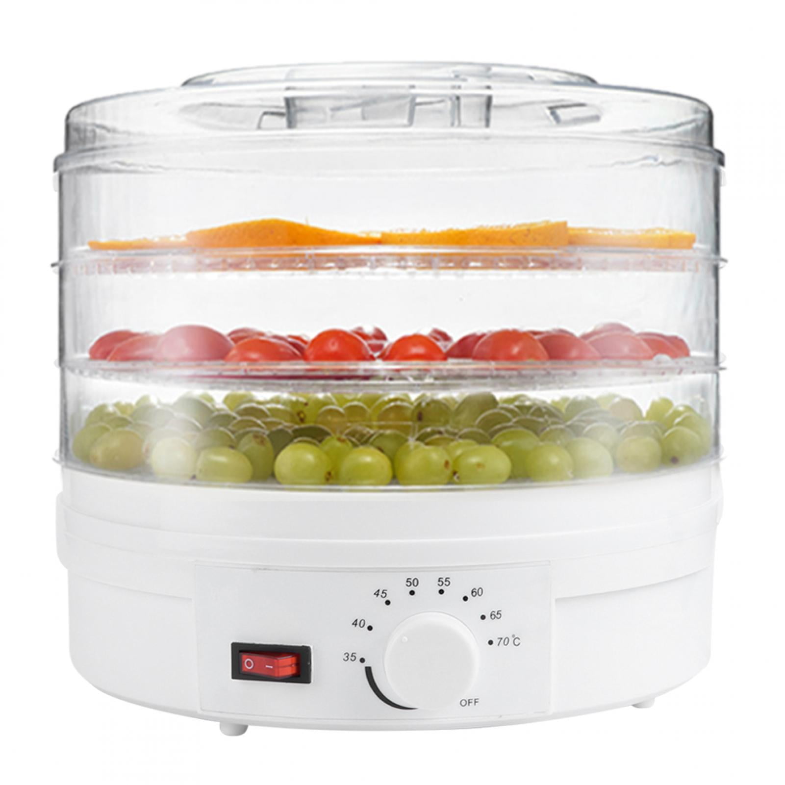 Noref Food Proccesor,Fruit Dehydrator,Transparent Mini Food Dryer Fruit