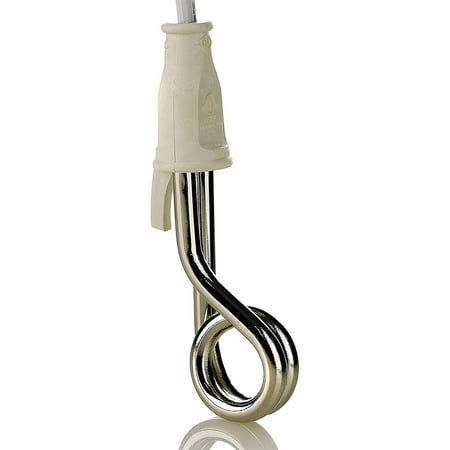Ovente Instant Electric Immersion Liquid Heater, 300 Watts, Compact, Portable, White
