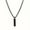 Black, variant on Men's Pendant Stainless Steel Trend